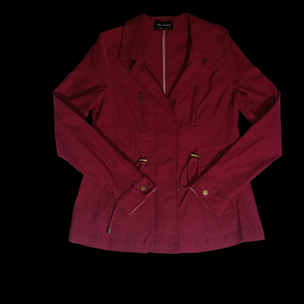 Eden Society Women's Xs Holly Hooded Utility Jacket Trench Jacket
